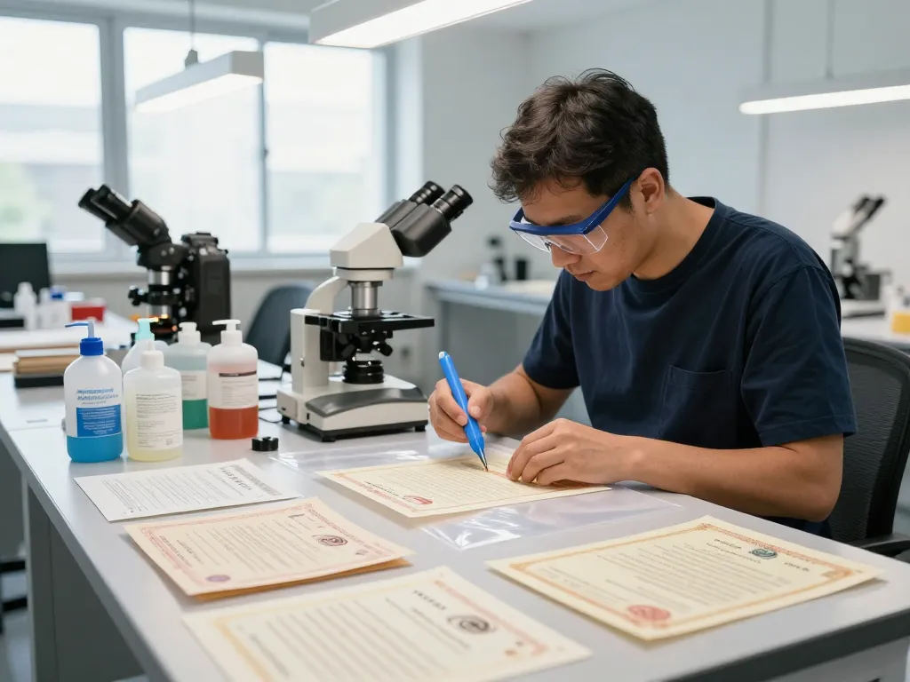 Expert technician demonstrating cách gỡ lớp ép plastic in a modern document restoration workshop.