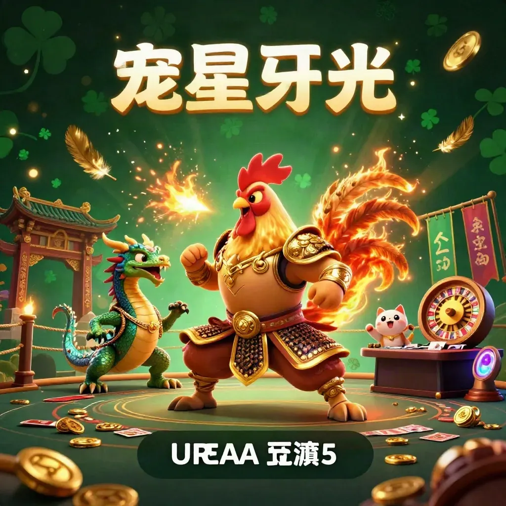 Gallo samurai, drago e gatto fortunato tra luci smeraldo e oro da casinò