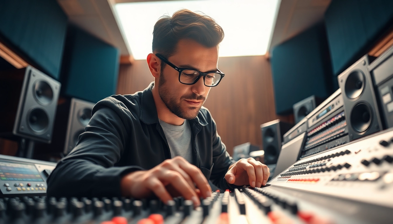 Optimize your tracks with online audio mastering performed by a professional in a studio