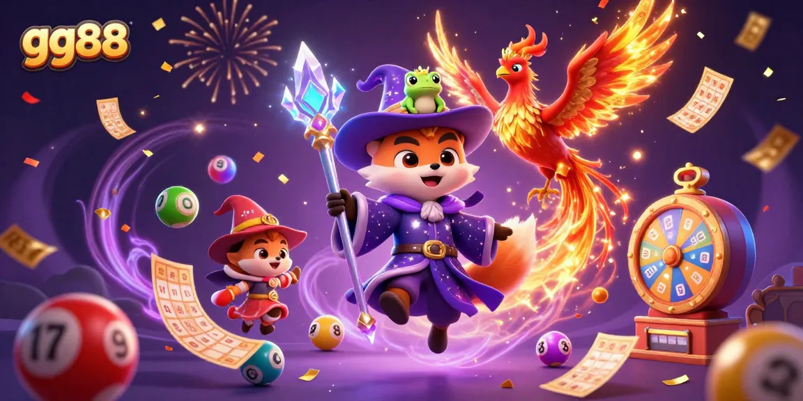 Engage with exciting games at gg88 featuring mystical characters and colorful gambling elements.